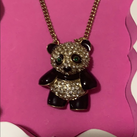 BETSY JOHNSON PANDA NECKLACE - Picture 2 of 6